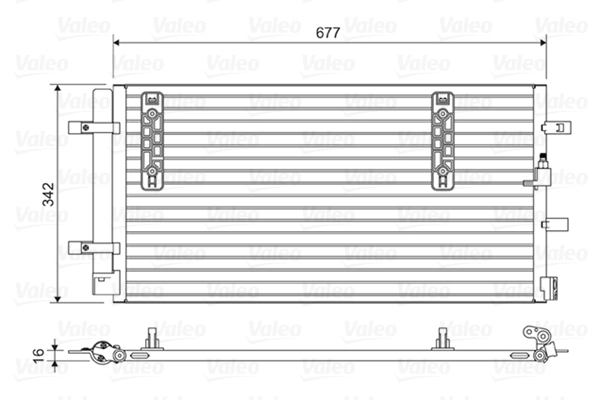 Radiator climatizare