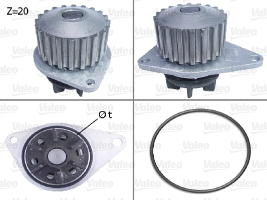 Pompa de apa, racire motor