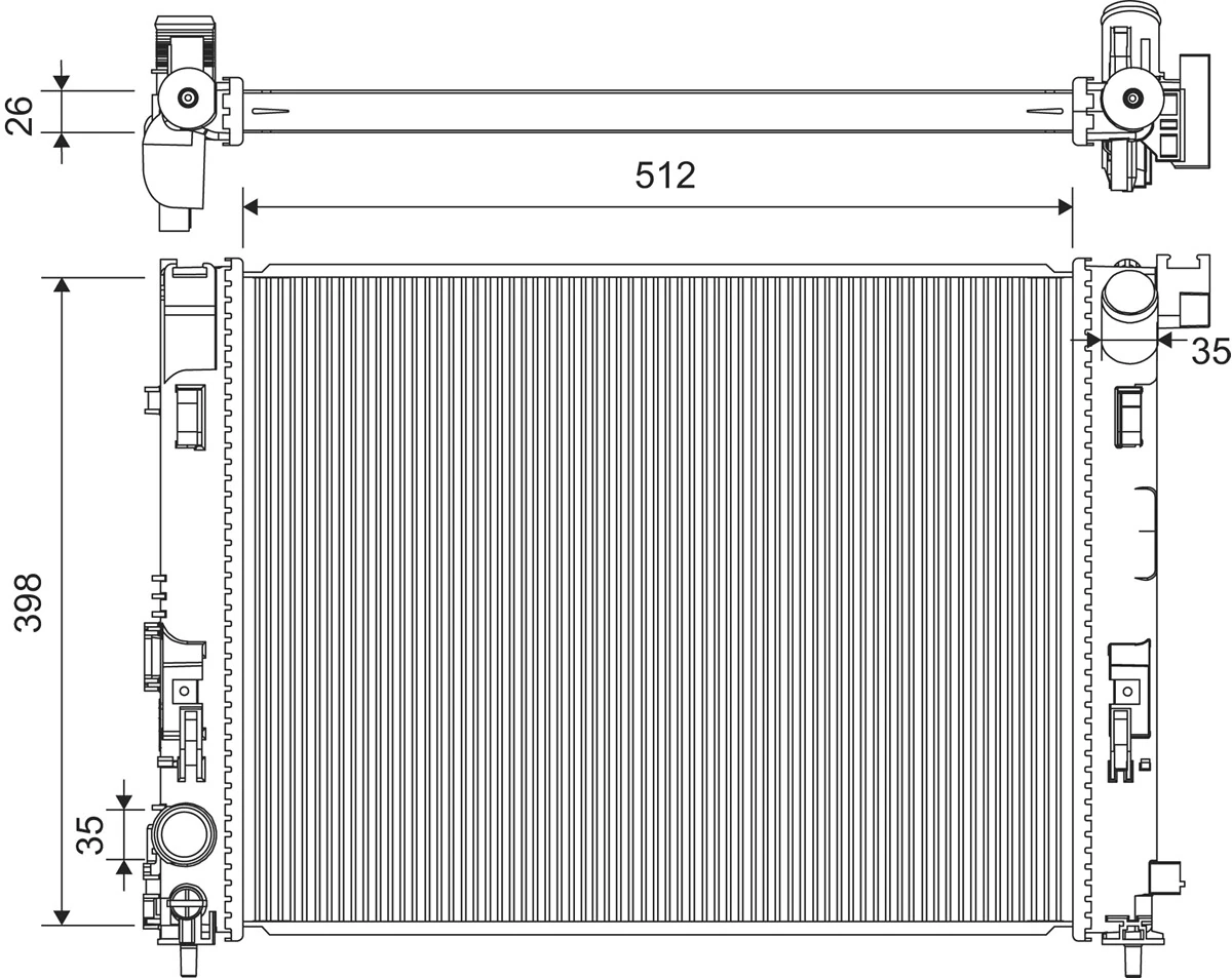Radiator, racire motor