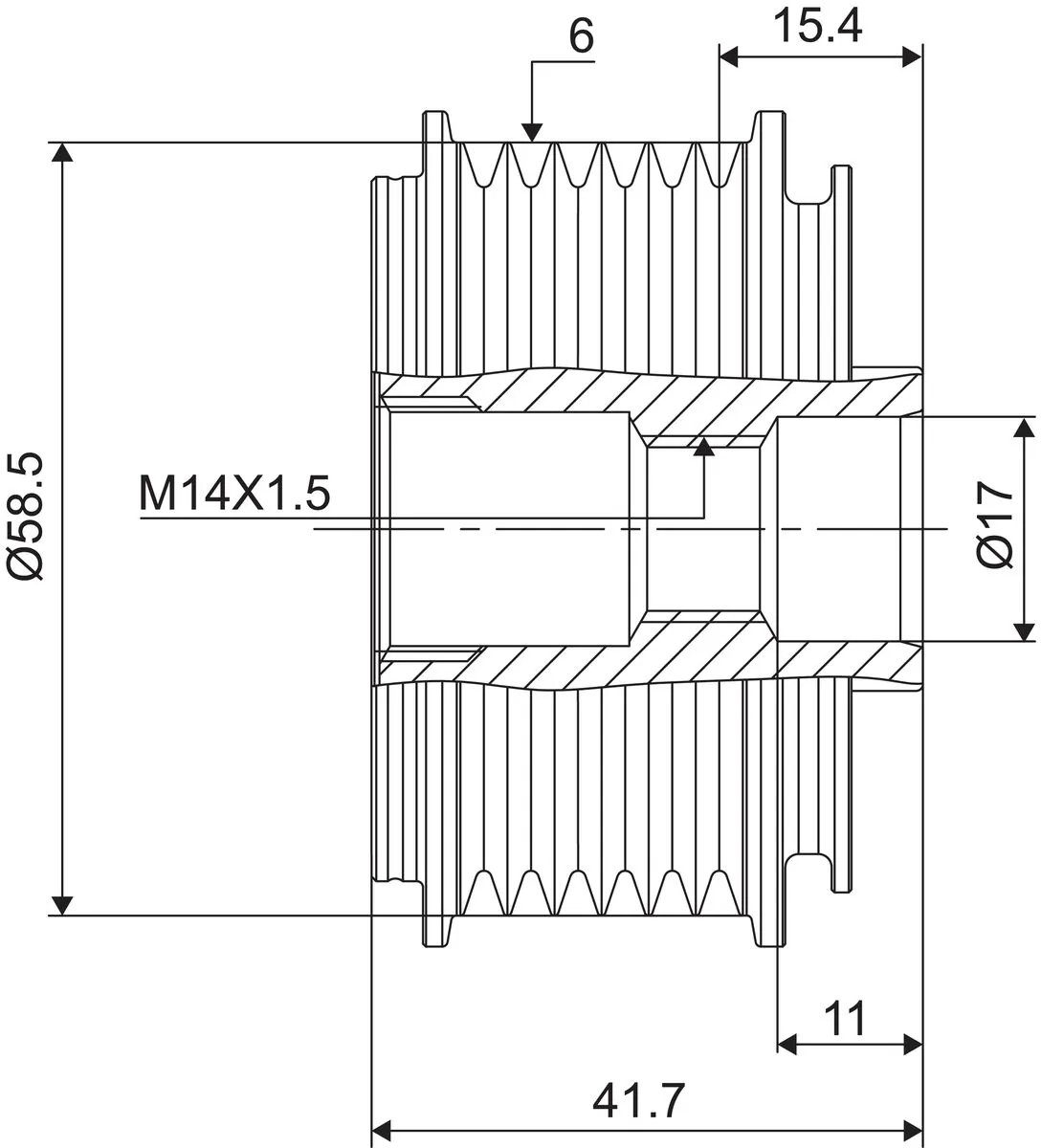 Fulie alternator
