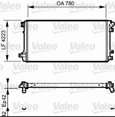 Radiator racire motor