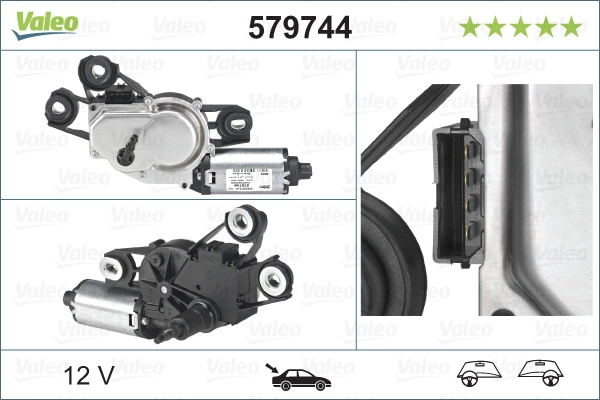 Motor stergator