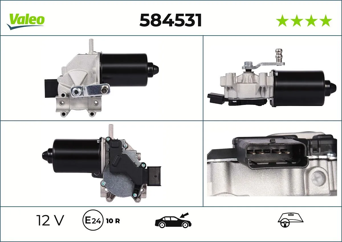Motor stergator