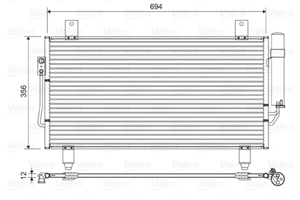 Radiator climatizare