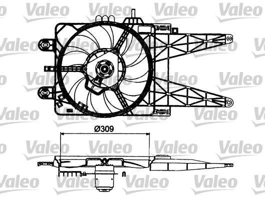 Ventilator, radiator