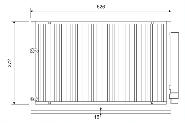Radiator climatizare