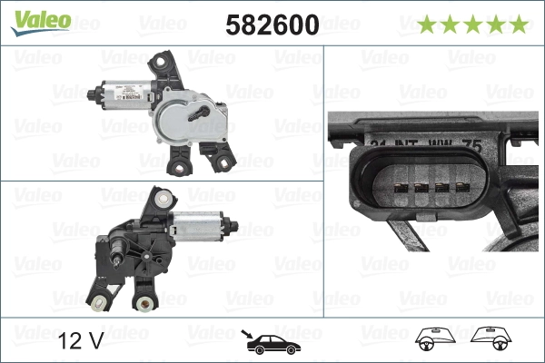 Motor stergator