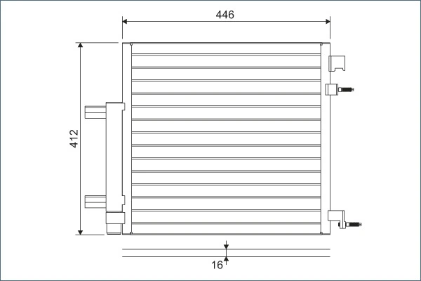 Radiator climatizare