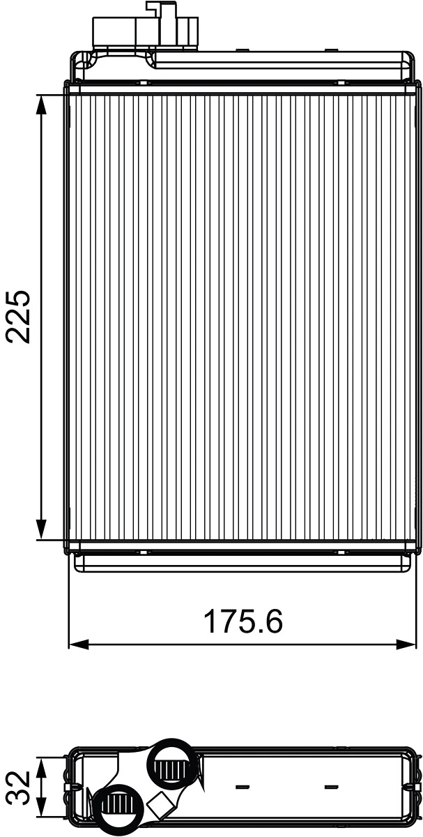 Schimbator caldura incalzire habitaclu
