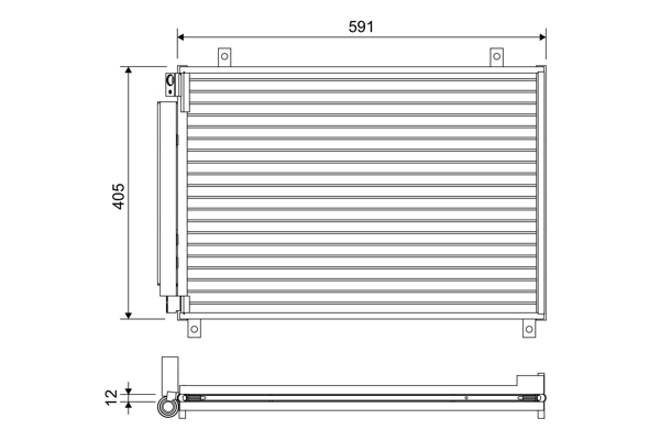 Radiator climatizare