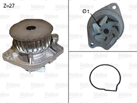 Pompa de apa, racire motor