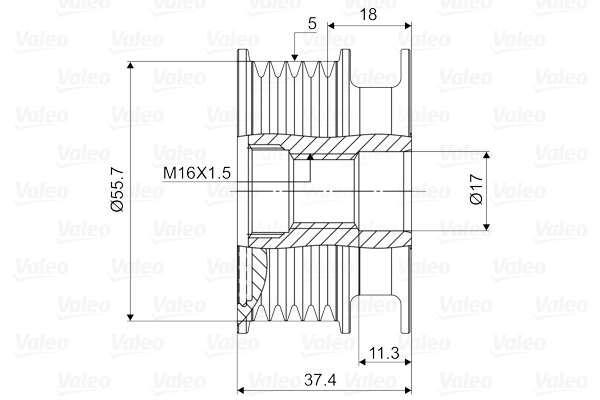 Fulie alternator