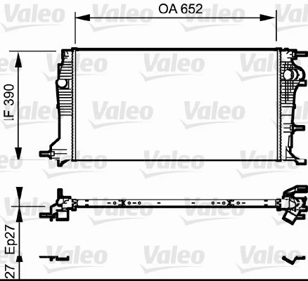 Radiator racire motor