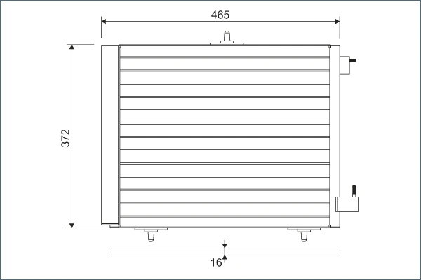Radiator climatizare