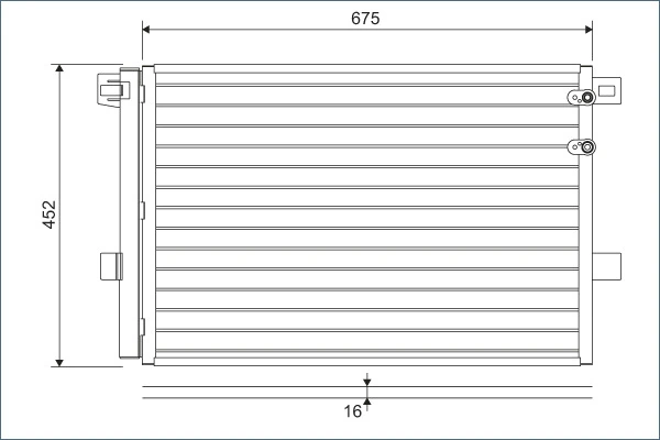 Radiator climatizare