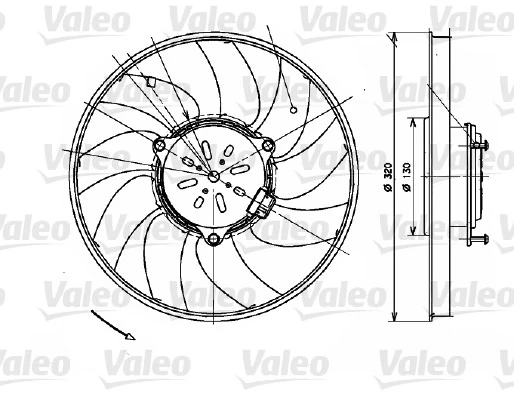 Ventilator radiator racire