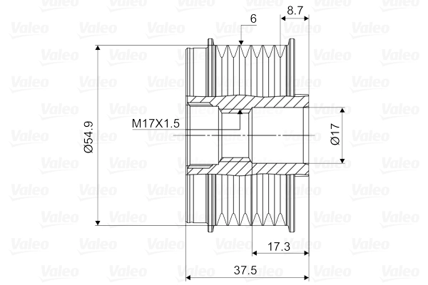 Fulie alternator