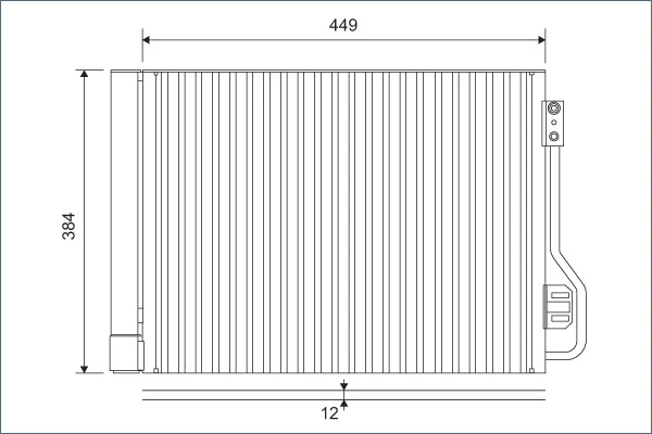 Radiator climatizare