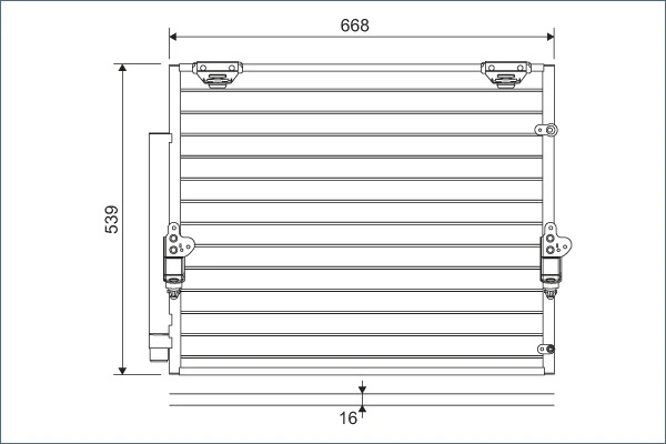 Radiator climatizare