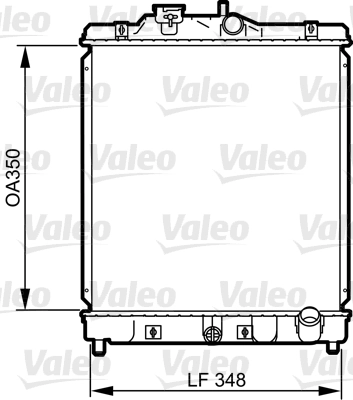 Radiator racire motor