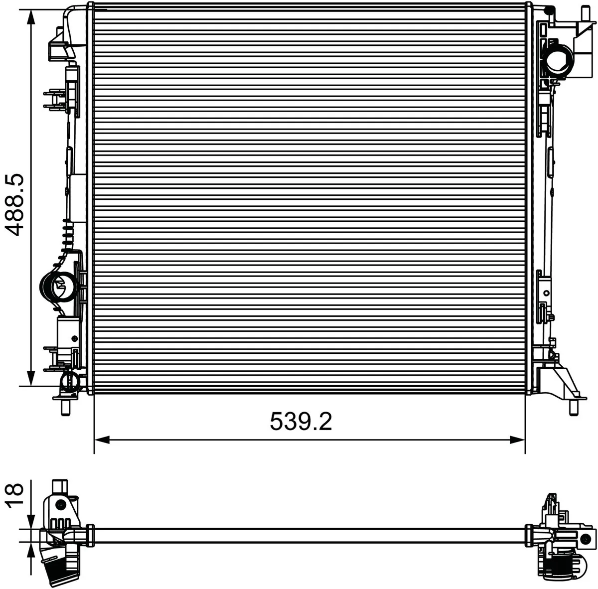Radiator, racire motor