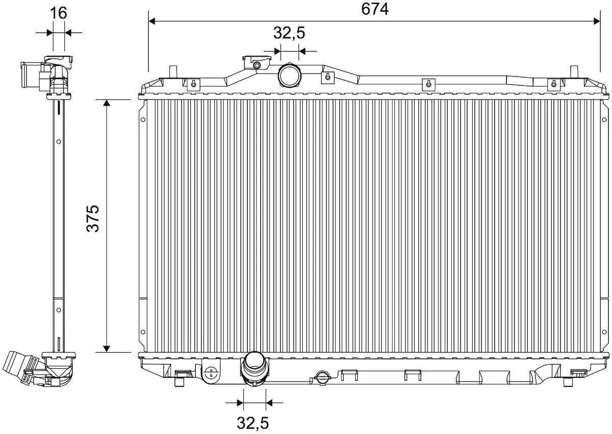 Radiator, racire motor