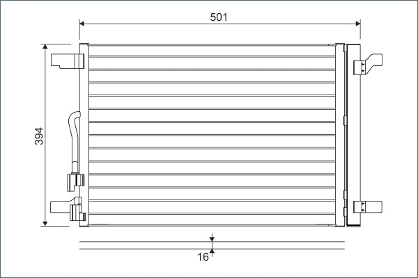 Radiator climatizare