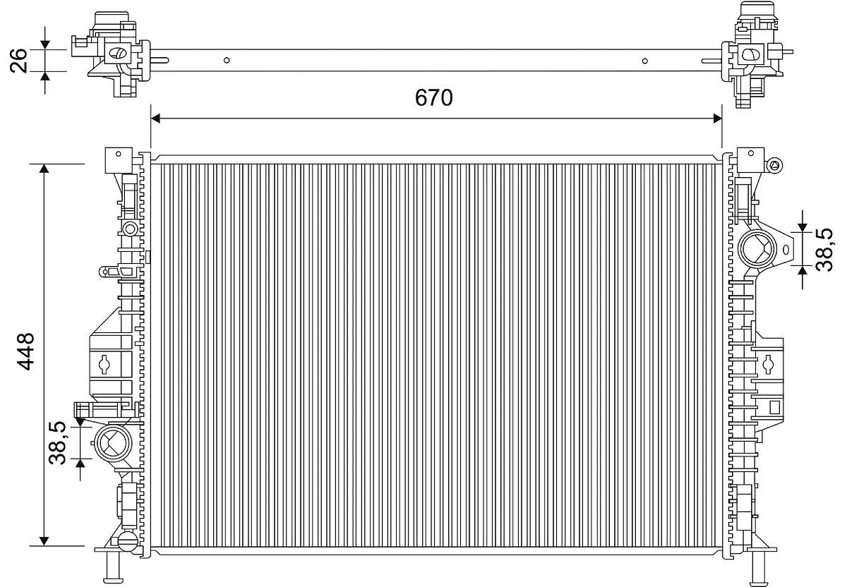 Radiator, racire motor
