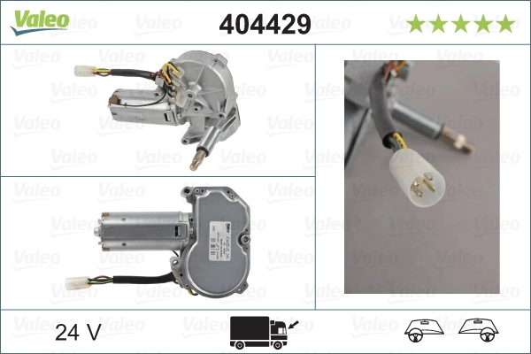 Motor stergator