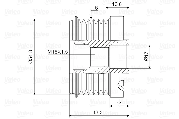 Fulie alternator