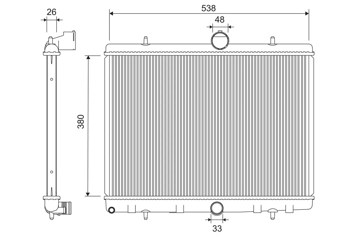 Radiator, racire motor