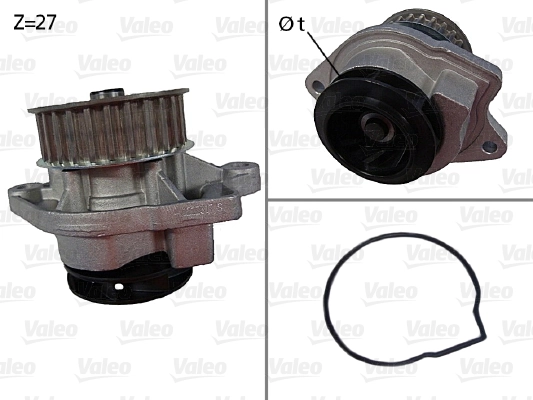 Pompa de apa, racire motor