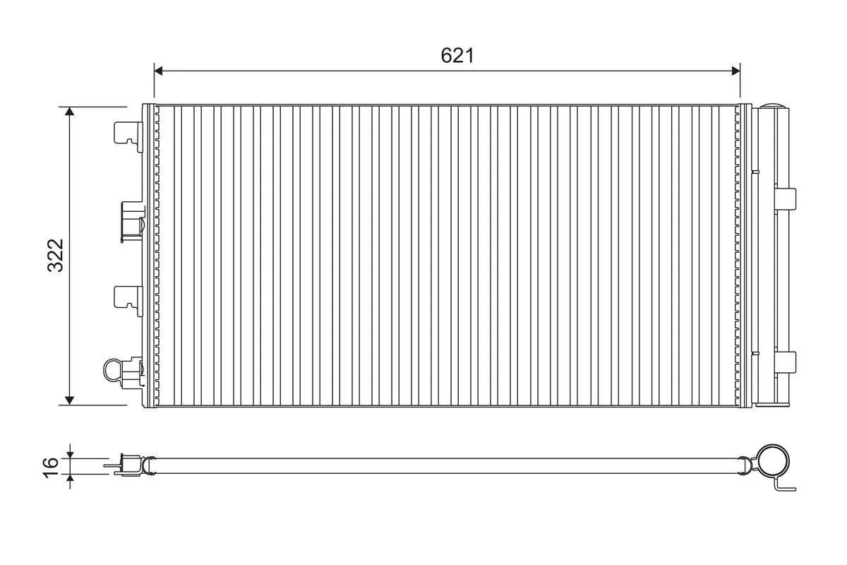 Radiator climatizare