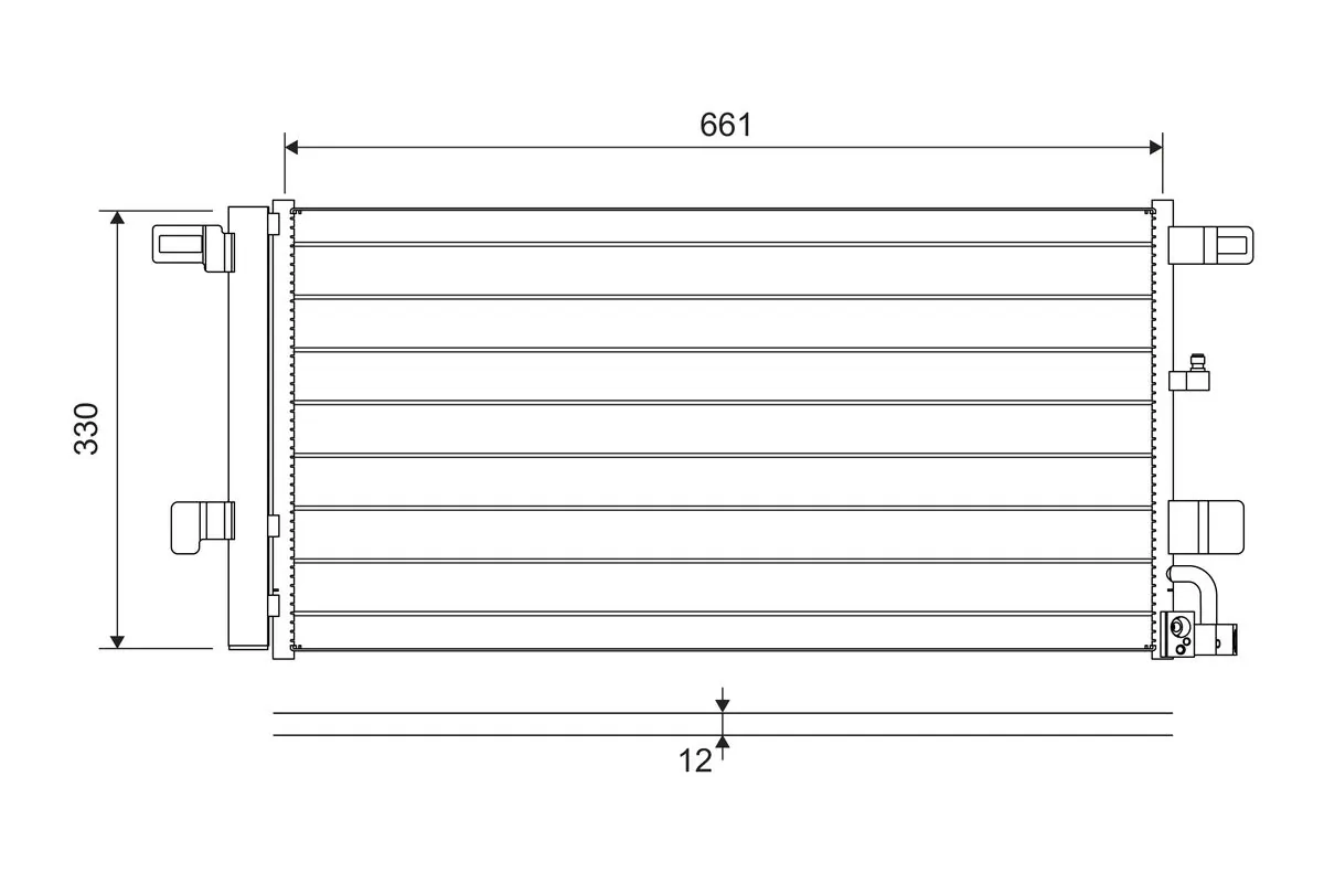 Radiator climatizare