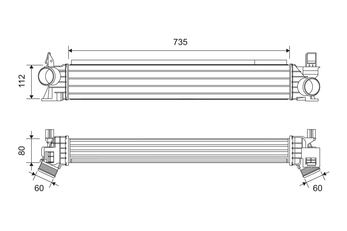 Intercooler, compresor