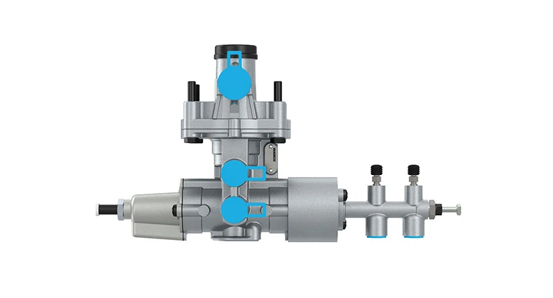 Regulator putere de franare