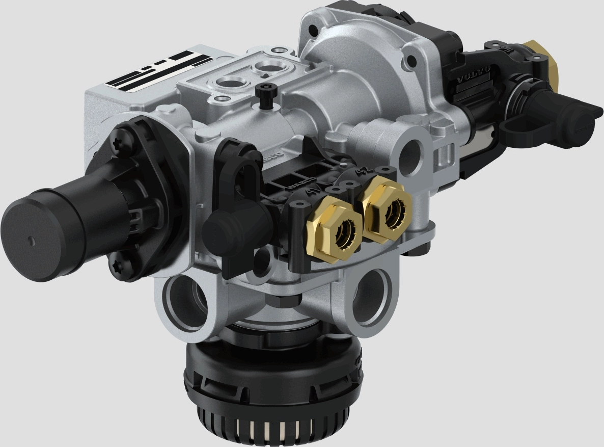 Regulator putere de franare