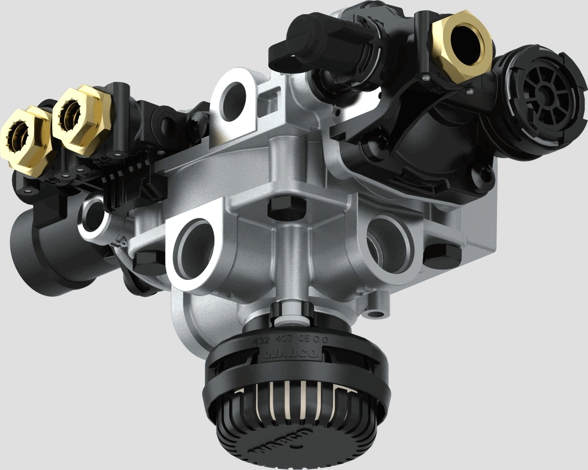 Regulator putere de franare