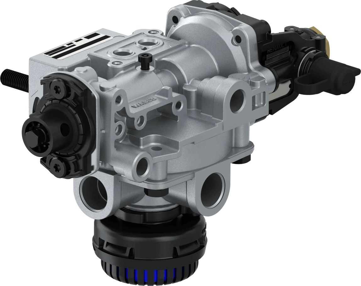 Regulator putere de franare