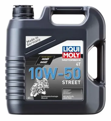 Ulei de motor LIQUI MOLY Motorbike Street 4T 10W-50 4L