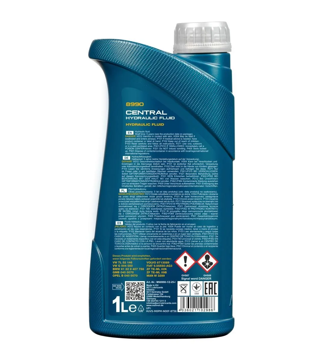 Lichid servodirectie CHF 1L verde