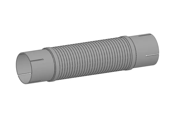 Furtun flexibil, sistem de esapament