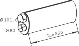 Toba esapament intermediara
