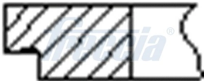 Set segmenti piston