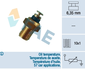 Senzor,temperatura ulei