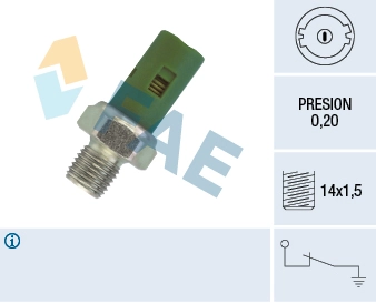 Senzor presiune ulei