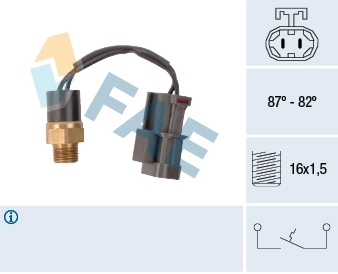 Comutator temperatura ventilator radiator