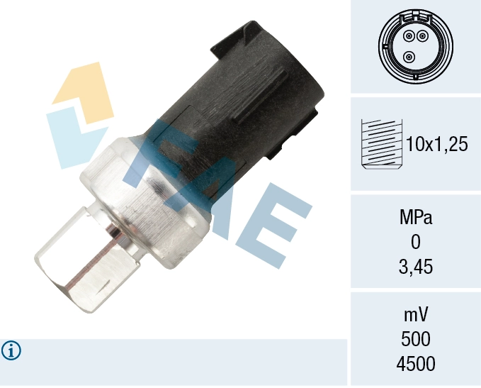 Comutator presiune, aer conditionat