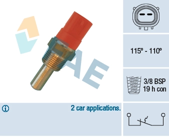 Comutator temperatura ventilator radiator