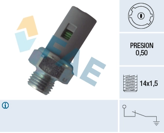 Senzor presiune ulei